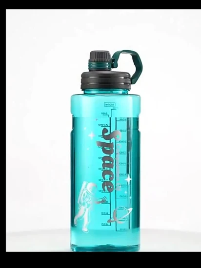 Bottiglia d'acqua per fitness sportivo da donna per uomo e donna di grande capacità